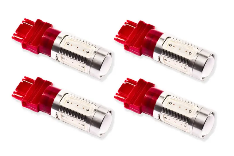 Diode Dynamics 2010-2013 Chevrolet Camaro 5Th Gen Sierra 1500 Rear Turn Tail Light Led 3157 Bulb Hp11 Led Red Set Of 4 1