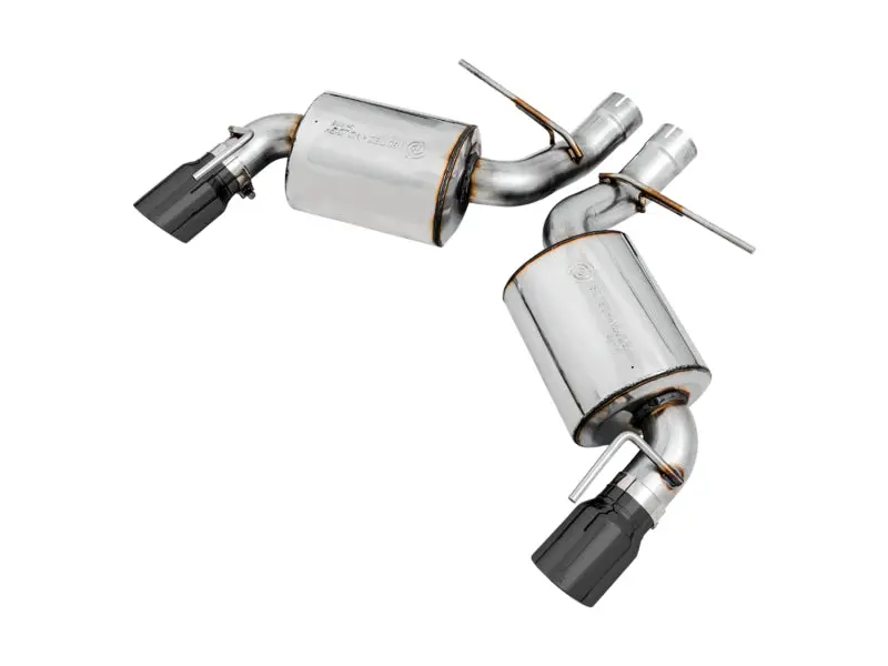 Awe Tuning 2016-2024 Chevrolet Camaro 6Th Gen Ss Axle-Back Exhaust Touring Edition (Diamond Black Tips) 1