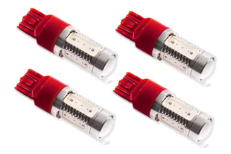 Diode Dynamics 2014-2015 Chevrolet Camaro 5Th Gen 7443 Led Bulb Hp11 Led Red Set Of 4 1
