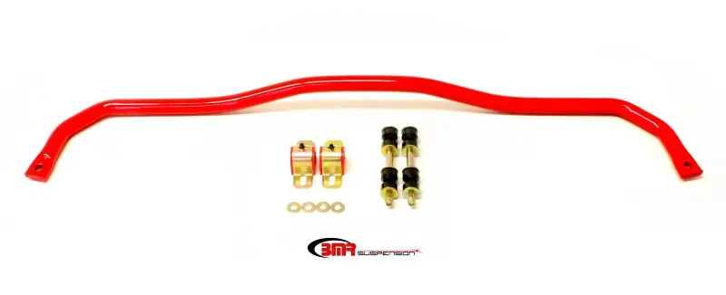 Bmr Suspension 1967-1969 Chevrolet 1St Gen Camaro Bmr F-Body Front Hollow 1.25In Sway Bar Kit W Bushings Red 1