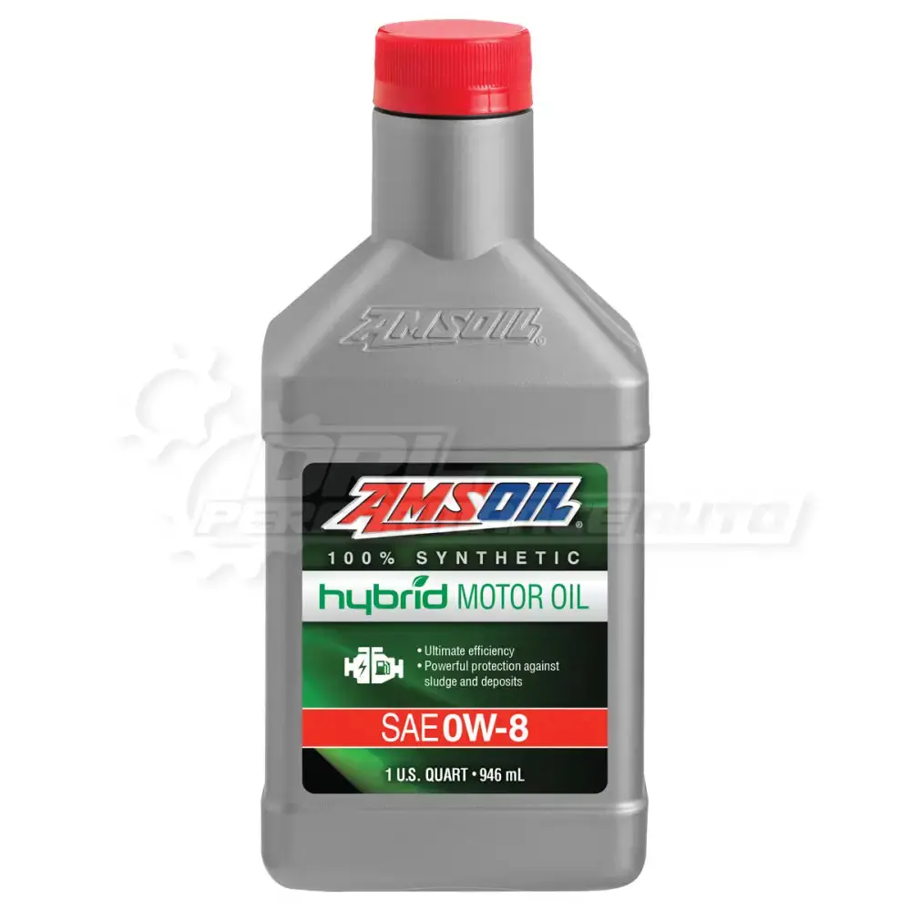 Amsoil 0W-8 100% Synthetic Hybrid Motor Oil 1