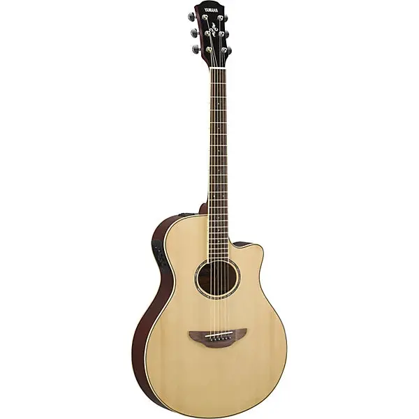 Yamaha Apx600m Ns Thinline Acoustic Electric Guitar - Natural Satin *Free Shipping In The Usa* 1