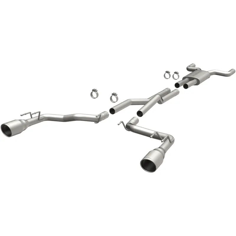 Magnaflow 2010-2013 Chevrolet Camaro 5Th Gen 6.2L V8 2.5 Inch Competition Series Stainless Catback Performance Exhaust 1