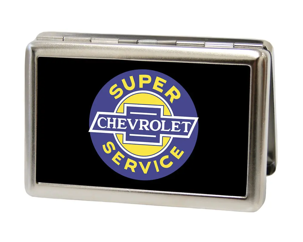 Chevrolet Super Service Logo Fcg Business Card Holder - Large 1