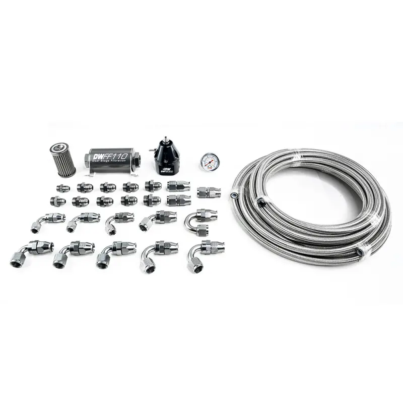 Deatschwerks 2010-2015 Chevrolet Camaro 5Th Gen X2 Series Pump Module -6An Cpe Plumbing Kit 1
