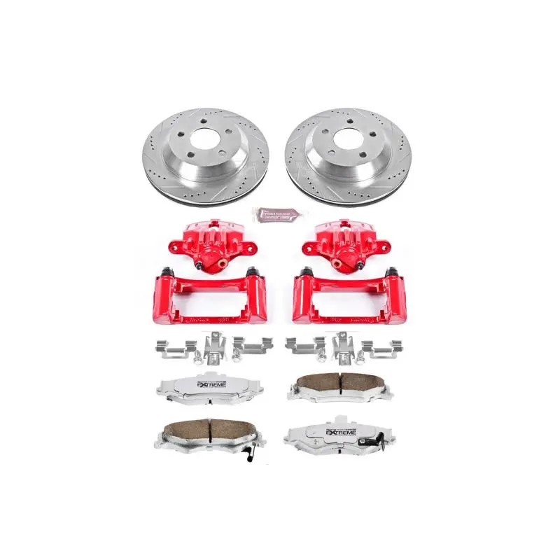 Powerstop 1998-2002 Chevrolet Camaro 4Th Gen Power Stop Rear Z26 Street Warrior Brake Kit W Calipers 1