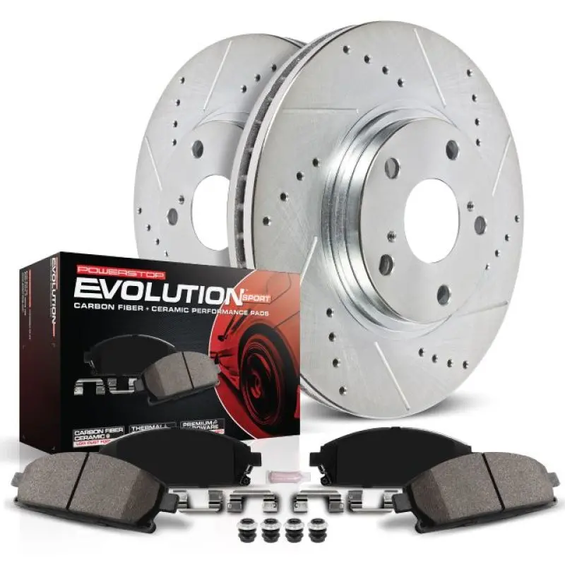 Powerstop 1979-1981 Chevrolet Camaro 2Nd Gen Power Stop Electra Front Z23 Evolution Sport Brake Kit 1