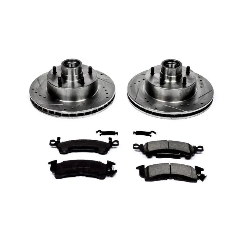 Powerstop 1970-1978 Chevrolet Camaro 2Nd Gen Power Stop Front Z23 Evolution Sport Brake Kit 1