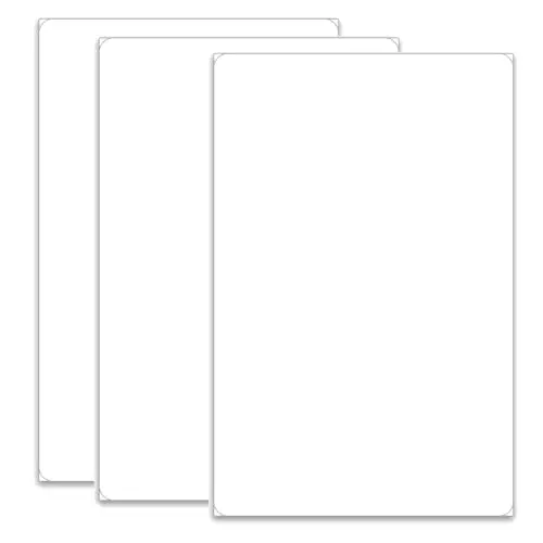 Blank Ros Stickers For Car Dealerships – 5.5" × 8.5" Clear Vinyl Face Adhesive – Dual Purpose Legal Compliance & Advertising Tags – Report Of Sale Document Holders – Vehicle Window Stickers 4