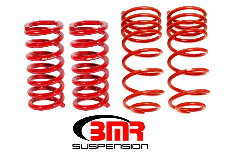 Bmr Suspension 1982-1992 Chevrolet 3Rd Gen Camaro Bmr F-Body Lowering Spring Kit (Set Of 4) Red 1