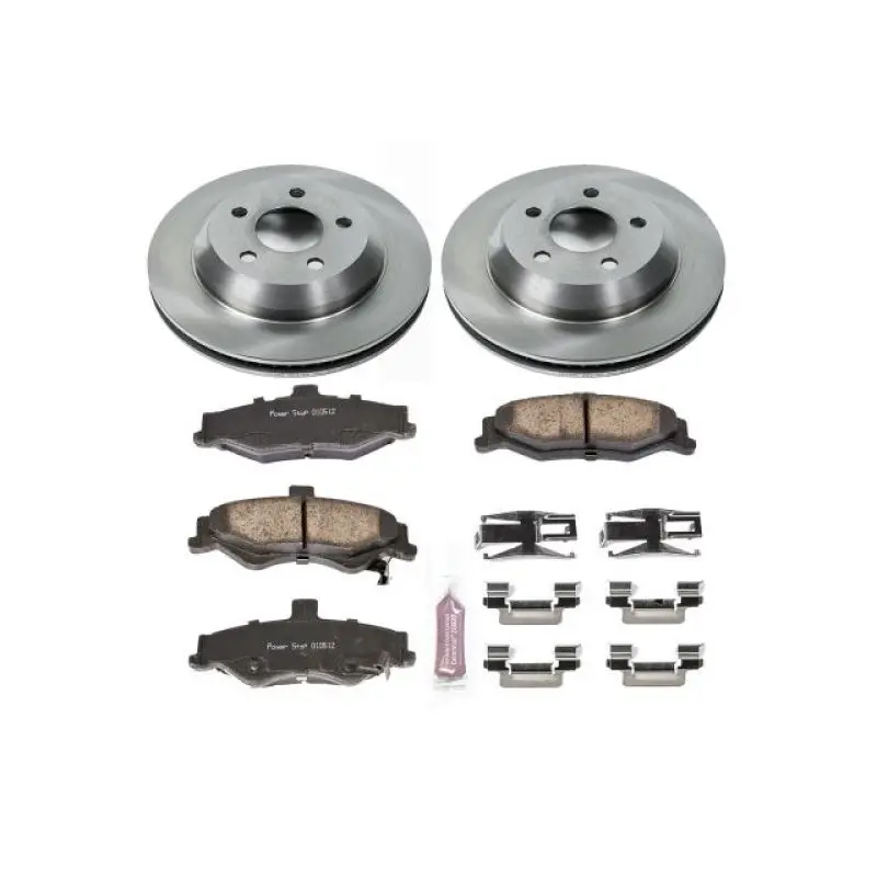 Powerstop 1998-2002 Chevrolet Camaro 4Th Gen Power Stop Rear Autospecialty Brake Kit 1