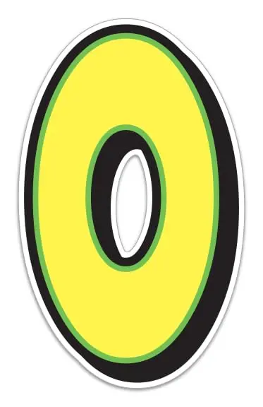 Giant Magnetic Numbers With Border For Vehicles & Mailboxes – Large 10" X 16" Durable .024 Magnetic Material – Removable Car, Truck & Door Numbers – Outdoor House Number Signs (0-9) 1
