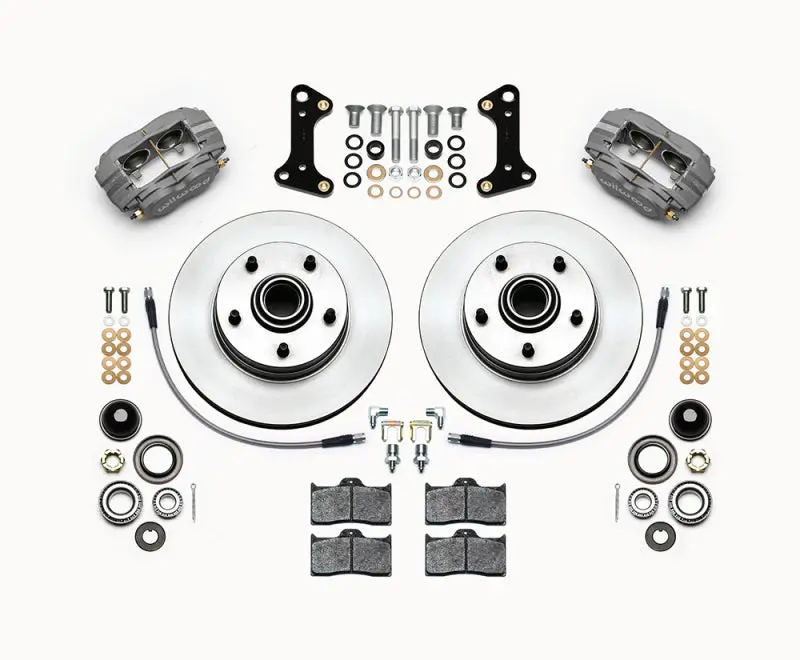 Wilwood 1967-1969 Chevrolet Camaro 1St Gen Forged Dynalite-M Front Kit 11.00In 1 Pc Rotor&Hub 1