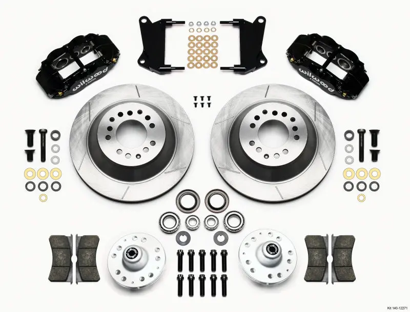 Wilwood 1967-1969 Chevrolet Camaro 1St Gen Narrow Superlite 6R Front Hub & 1Pc Rtr Kit 12.88In 1