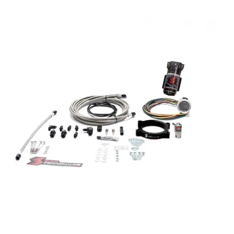 Snow Performance 2010-2015 Chevrolet Camaro 5Th Gen Stg 2 Bst Cooler F I Water Injection Kit (Ss Brded Line 4An) W O Tank 1