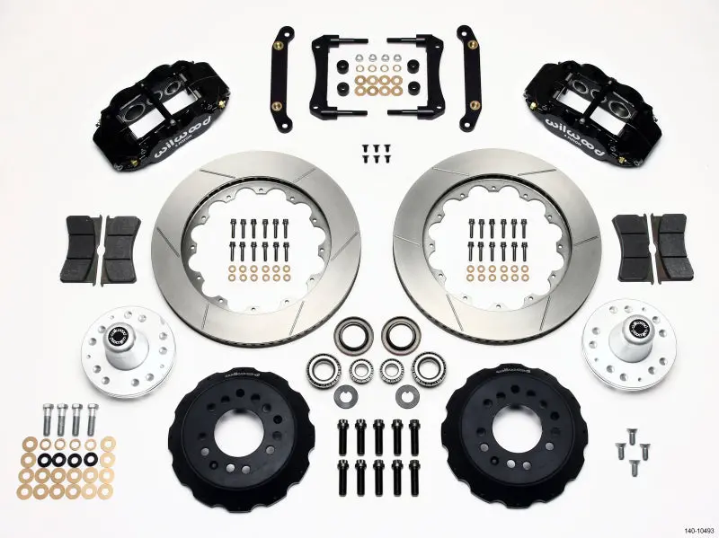 Wilwood 1979-1981 Chevrolet Camaro 2Nd Gen Narrow Superlite 6R Front Hub Kit 14.00In 1