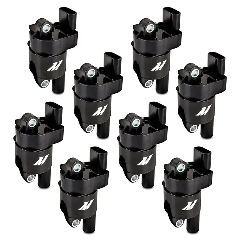 Mishimoto 2010-2015 Chevrolet Camaro 5Th Gen + Gm Ls Round Style Engine Ignition Coil Set 1