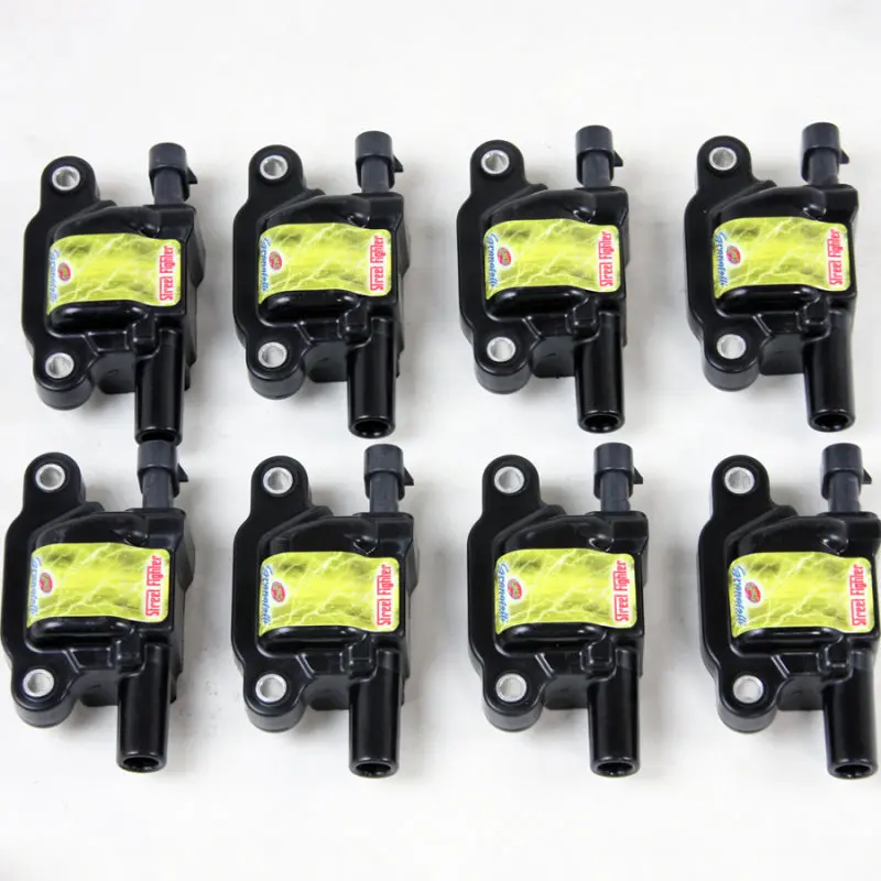 Granatelli Motor Sports 2010-2018 Chevrolet Camaro 5Th-6Th Gen Granatelli Gm Ls1 Ls2 Ls3 Ls4 Ls5 Ls6 Ls7 Ls9 Street Fighter Coil Packs Black (Set Of 8) 1