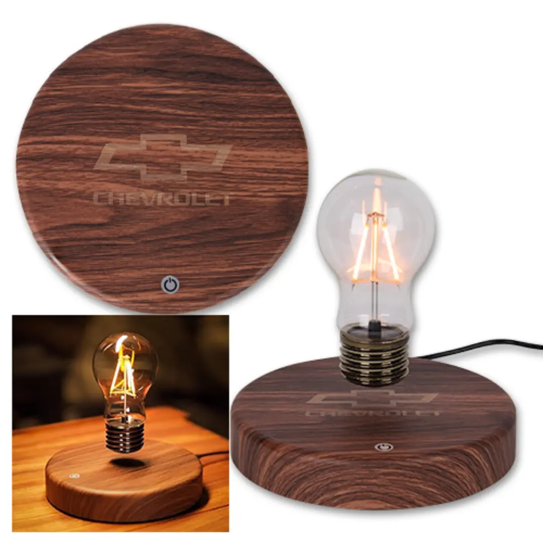Bowtie Chevrolet Levitating Light Bulb 1