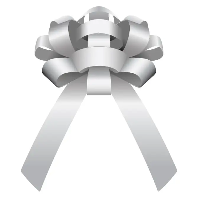 Premium Giant Car Bow - 30" Wide Shiny Vinyl Bow With Two 30" Long X 4 ½" Wide Tails - Weather-Resistant, Waterproof, Magnetic Base Bow For Indoor And Outdoor Use 1