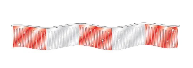 Metallic Streamers For Car Dealerships - 60' Long Outdoor Streamers With Two 3' Ties - 12" X 3/4" Durable Metallic Ribbon Strips - Colorful Auto Dealer Lot Decorations 1