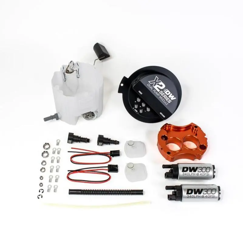 Deatschwerks 2010-2015 Chevrolet Camaro 5Th Gen Ls 3.7 V6 Ss Ls3 X2 Series Fuel Pump Module W 2 Dw300s 1
