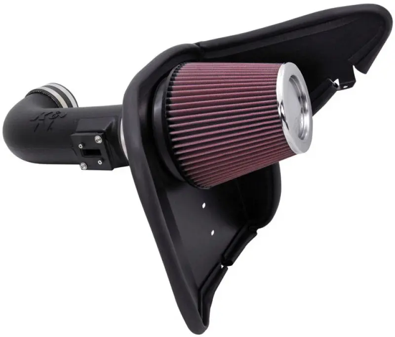 K&N Engineering 2010-2015 Chevrolet Camaro 5Th Gen K&N 10 6.2L V8 Aircharger Performance Intake 1