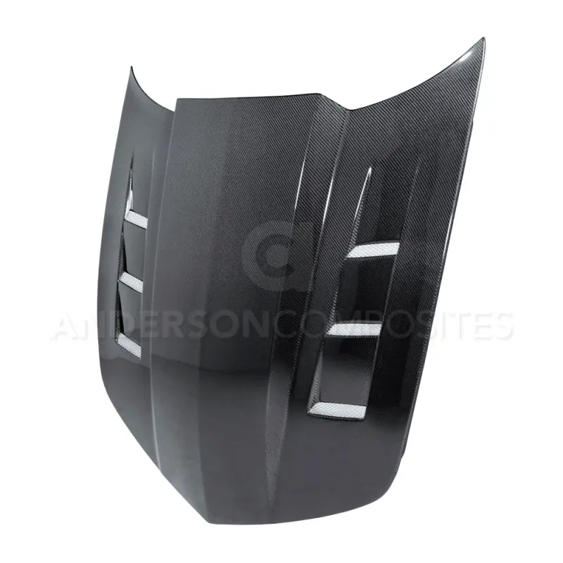 Anderson Composites 2010-2015 Chevrolet Camaro 5Th Gen Ts-Style Carbon Fiber Hood 2