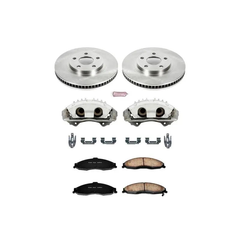 Powerstop 1998-2002 Chevrolet Camaro 4Th Gen Power Stop Front Autospecialty Brake Kit W Calipers 1