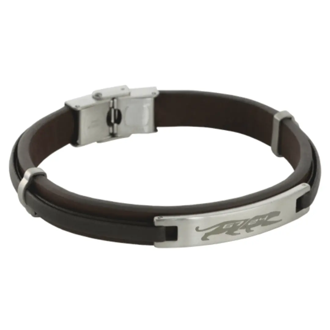 Camaro 67/24 Leather Bracelet - Brown Or Black 1