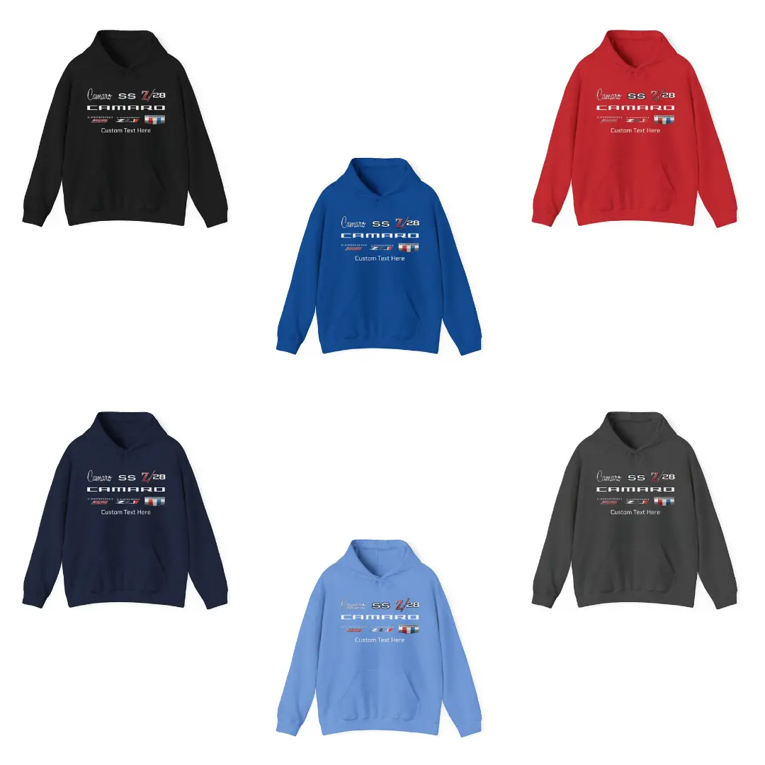 Camaro Personalized Unisex Hoodie Sweatshirt 1