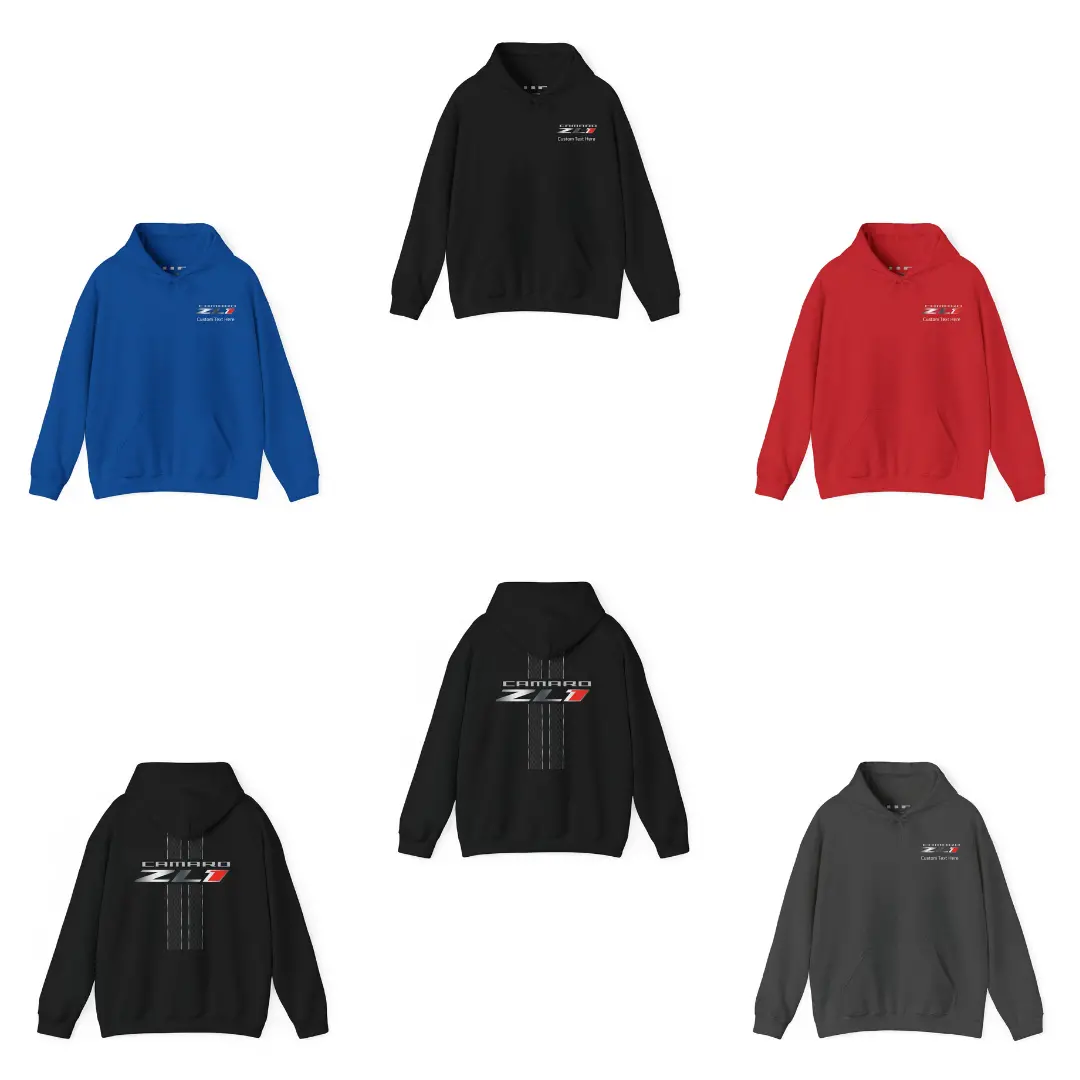 Camaro Zl1 Logo Personalized Unisex Hoodie Sweatshirt 1