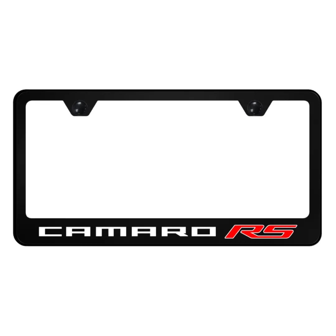 Camaro Rs Pc Frame - Uv Print On Black 1