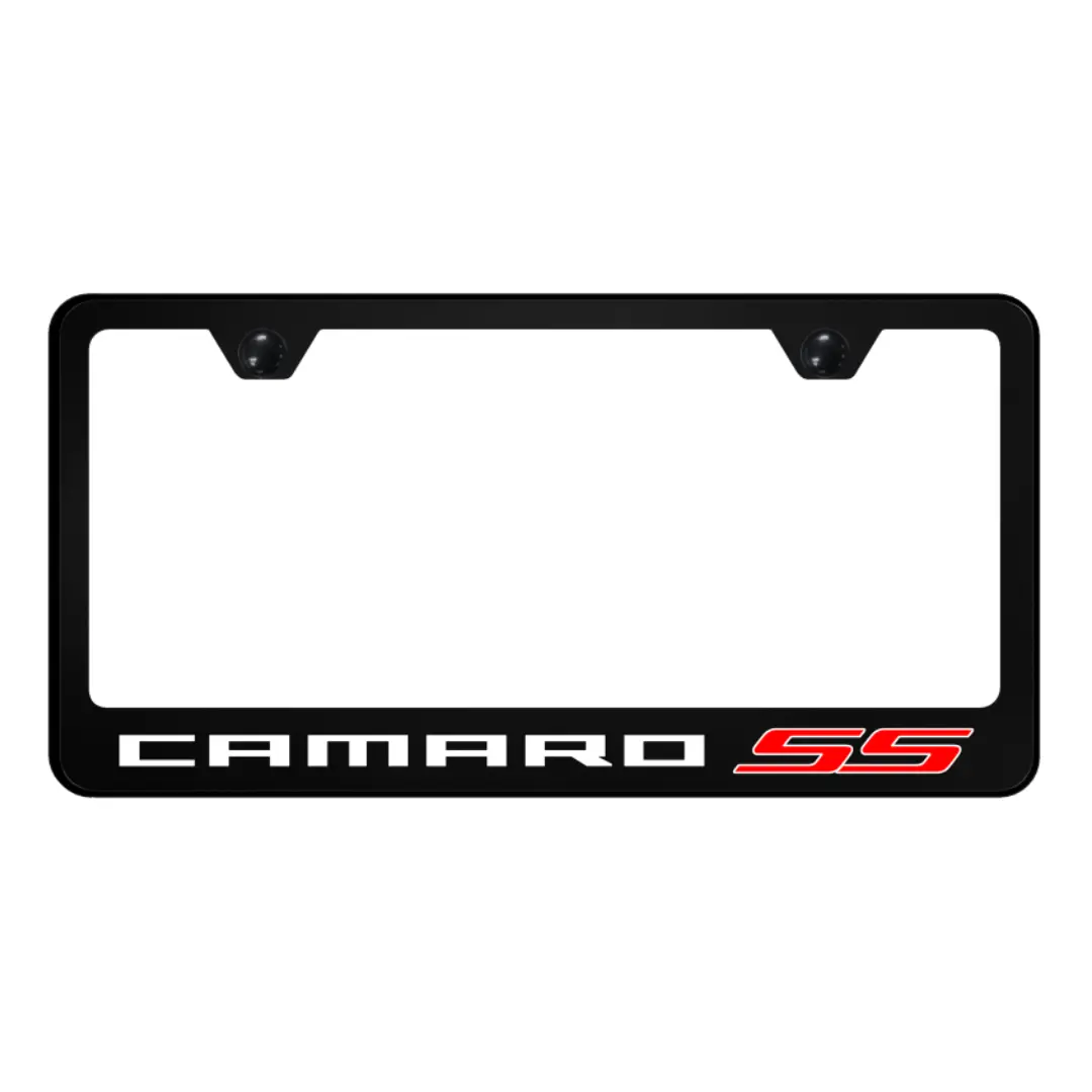 Camaro Ss Pc Frame - Uv Print On Black 1