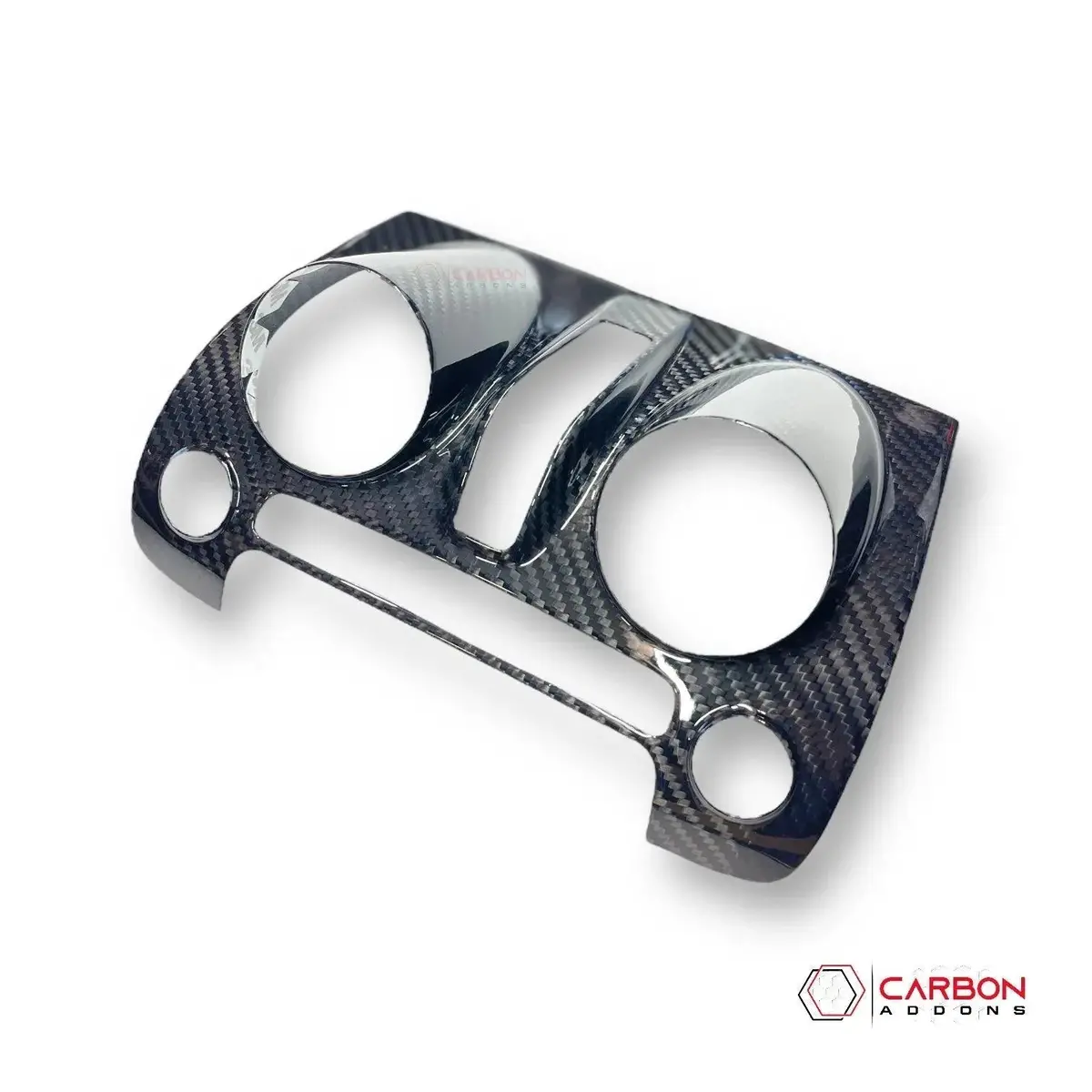 Carbon Fiber Multimedia Radio Trim Cover For 2010-2015 Chevy Camaro 1