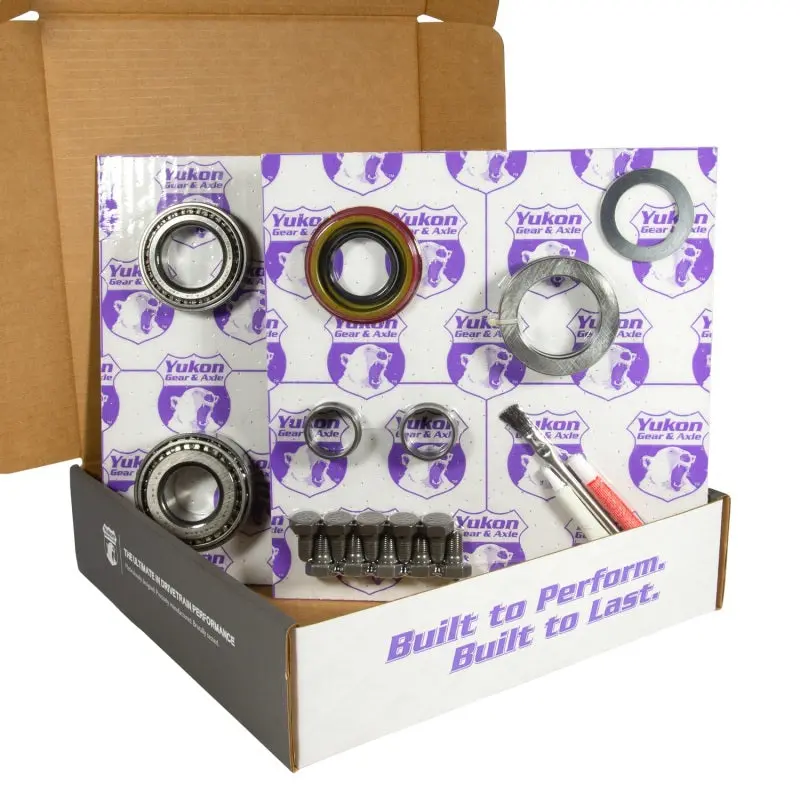 Yukon Gear & Axle 1982-1991 Chevrolet Camaro 3Rd Gen Yukon Gear 7.5In Gm 4.11 Rear Ring & Pinion Install Kit 26 Spline Positraction 2.25In Axle Bearings 1