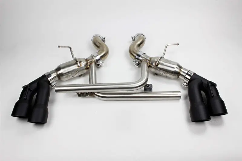 Mishimoto 2016-2020 Chevrolet Camaro 6Th Gen + Ss Quad-Tip Pro Axle-Back Exhaust W Black Tips 1