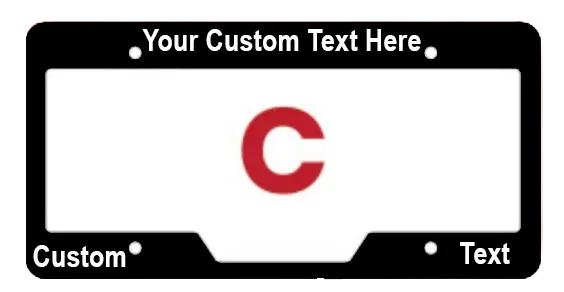 Custom License Popular Plate Frame Model C 1
