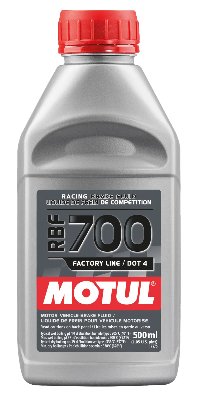 Motul 1/2L Brake Fluid Rbf 700 - Racing Dot 4 1