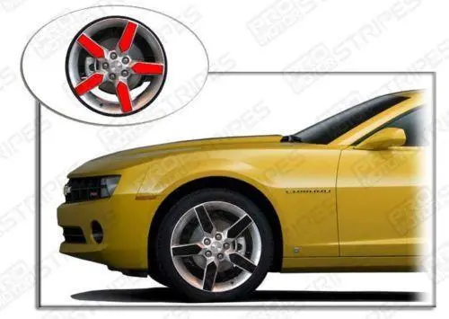 Chevrolet Camaro 2010-2015 - 19" Wheels Insert Overlay Stripes 1