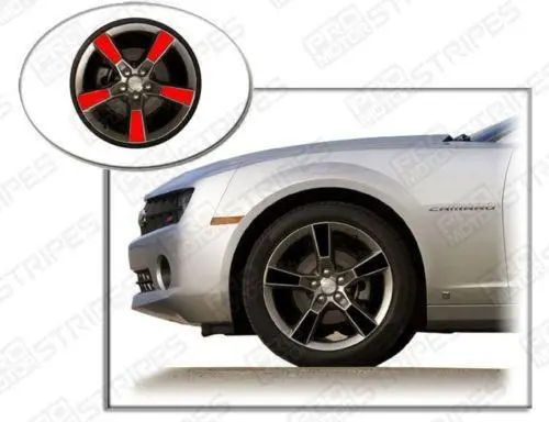 Chevrolet Camaro 2010-2015 - 20" Wheels Insert Overlay Stripes 1