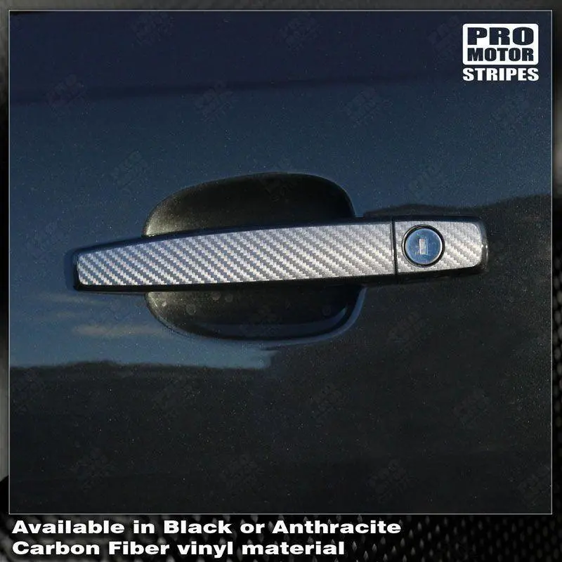 Chevrolet Camaro 2010-2015 Carbon Fiber Door Handles Decals 1