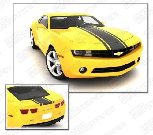 Chevrolet Camaro 2010-2015 Center Rally Racing Stripes 1