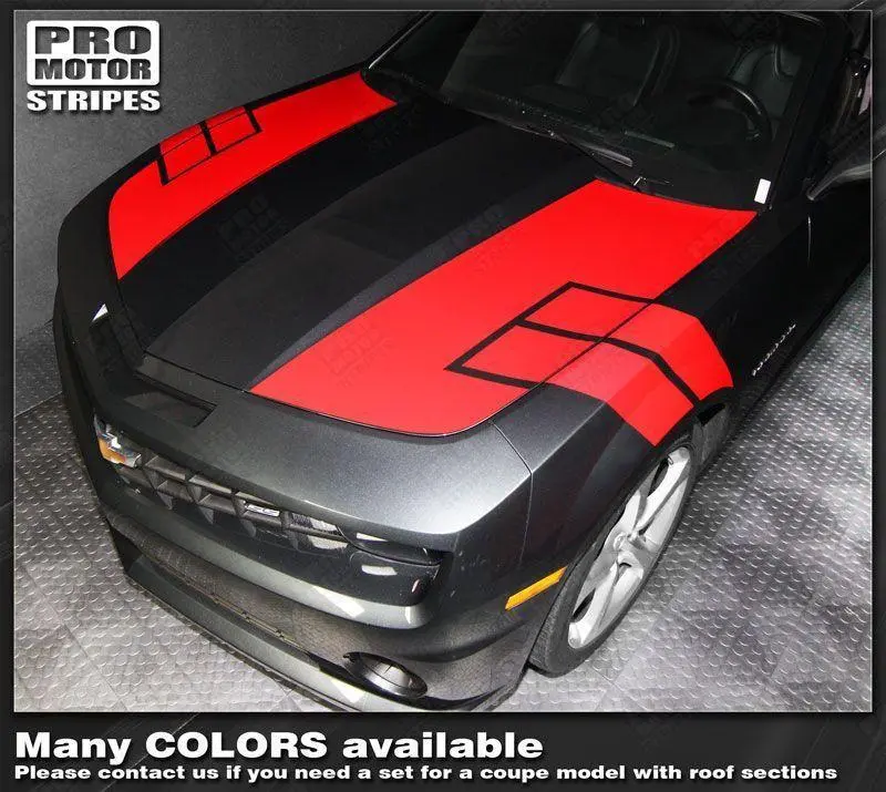 Chevrolet Camaro 2010-2015 Convertible Ns1 Style Stripes 1