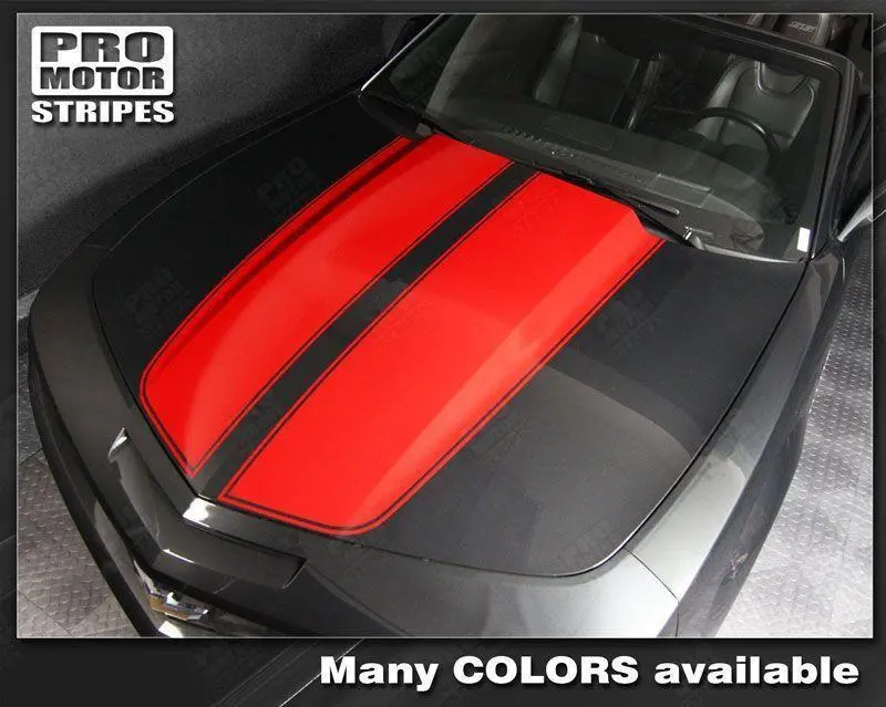 Chevrolet Camaro 2010-2015 Convertible Rally Racing Stripes 1