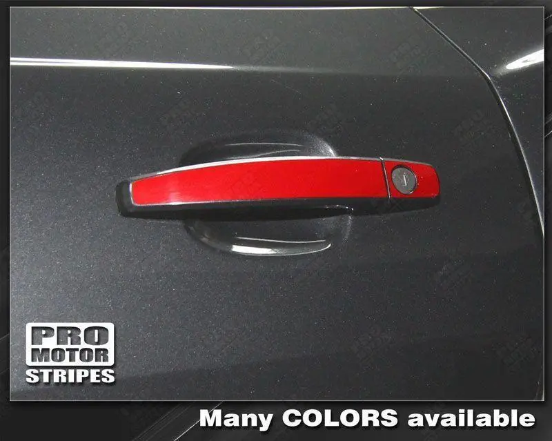 Chevrolet Camaro 2010-2015 Door Handle Overlay Stripes 1