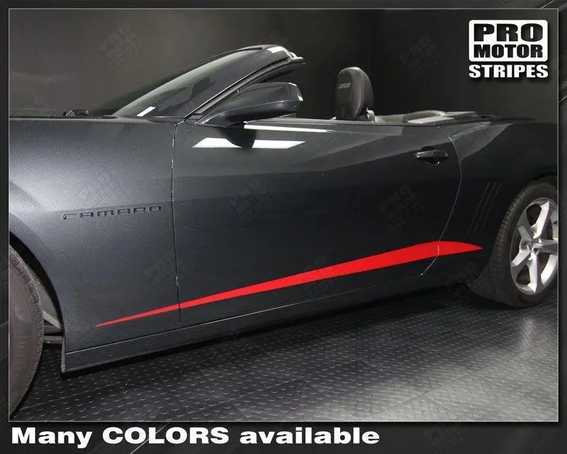 Chevrolet Camaro 2010-2015 Door/Upper Rocker Panel Stripes 1