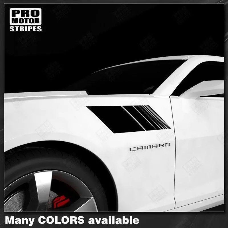 Chevrolet Camaro 2010-2024 Fender Hash Strobe Side Stripes 1