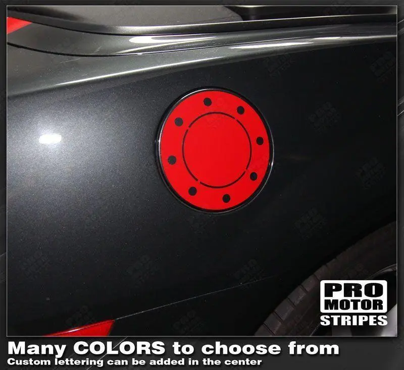 Chevrolet Camaro 2010-2024 Gas Tank Lid Door Overlay Decal 1
