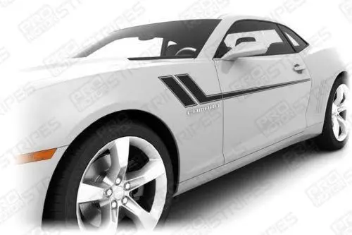 Chevrolet Camaro 2010-2015 Hash Track Side Accent Stripes 1